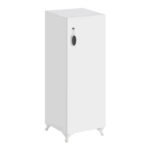 Ντουλάπι με κλειδαριά Zehra Megapap χρώμα λευκό 30x32x108εκ. - Image 4