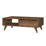 Τραπεζάκι σαλονιού Aster Megapap χρώμα καρυδί 120x56x40εκ. - Image 7