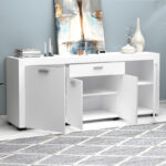 Μπουφές Joseph Megapap χρώμα λευκό 177x40x76εκ. - Image 2