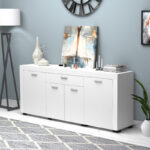 Μπουφές Joseph Megapap χρώμα λευκό 177x40x76εκ. - Image 5