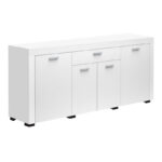 Μπουφές Joseph Megapap χρώμα λευκό 177x40x76εκ. - Image 6