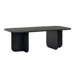 Τραπεζάκι σαλονιού Becaj Megapap χρώμα black wood 120x60x41,4εκ. - Image 5