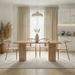 Τραπέζι Linza Megapap χρώμα honey oak 180x90x75εκ. - Image 2