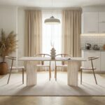 Τραπέζι Linza Megapap χρώμα travertine 180x90x75εκ. - Image 2