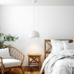 Φωτιστικό οροφής Yontu Megapap E27 fiberglass μονόφωτο χρώμα λευκό 34x29x120εκ. - Image 9