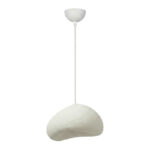 Φωτιστικό οροφής Loval Megapap E27 fiberglass μονόφωτο χρώμα λευκό 32x27x120εκ. - Image 4