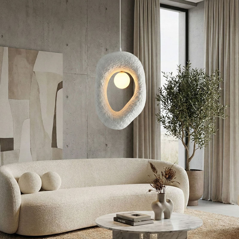 GP052-02511-0 Φωτιστικό οροφής Zoga Megapap G9 fiberglass μονόφωτο χρώμα λευκό 30x12x90εκ. - Image 1