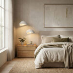 Φωτιστικό οροφής Luna Megapap E27 fiberglass δίφωτο χρώμα λευκό Ø74x115εκ. - Image 3