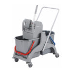 Καρότσι Σφουγγαρίσματος Διπλό Πλαστικό 2x25L