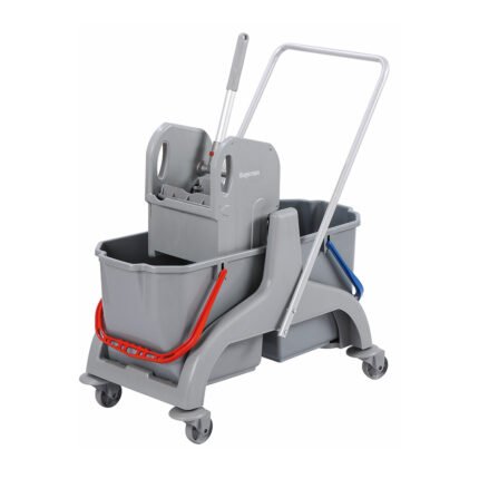 Καρότσι Σφουγγαρίσματος Διπλό Πλαστικό 2x25L