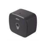 Συσκευή Χαρτιού Υγείας Τετράγωνη CENTRUM Μαύρη Ματ – 22 × 12 × 22 cm