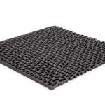 ΠΛΑΣΤΙΚΟ ΔΑΠΕΔΟ ZIGZAG ΜΑΤ 8mm GREY 1.20Μ NewPlan