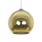 GLOBOSTAR® SATURN 999-0147 Μοντέρνο Κρεμαστό Φωτιστικό Οροφής με Ντουί 1 x E27 AC 220-240V IP20 - Πολύχρωμο - Μ25 x Π25 x Υ22cm