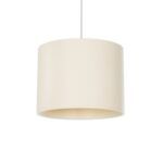 GLOBOSTAR® BLAZE 203-0106 Μοντέρνο Κρεμαστό Φωτιστικό Οροφής με Ντουί 1 x E27 AC 220-240V IP20 - Μπεζ - Μ22 x Π22 x Υ20cm - Image 2