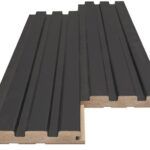 MDF PANEL ΜΕ 3D ΠΗΧΑΚΙΑ 507090 BEAT DL 16/119/2750mm BLACK LEAD NewPlan