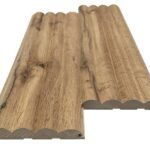 MDF PANEL ΜΕ 3D ΠΗΧΑΚΙΑ 808090 WAVE ST 16/119/2750mm PECAN NewPlan