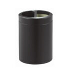 Χαρτοδοχείο Ανακύκλωσης Μαύρο 10L (5+5L) Διπλό