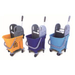 Καρότσι Σφουγγαρίσματος Μονό Πλαστικό 25L – Με Ενισχυμένη Πρέσσα & Αθόρυβες Ρόδες