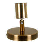 GLOBOSTAR® SARA 00846 Μοντέρνο Φωτιστικό Οροφής με Ντουί 1 x E27 AC 220-240V IP20 - Μπρούτζινο - Μ10 x Π10 x Υ10.3cm - Image 4