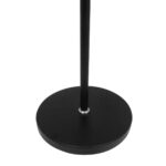 GLOBOSTAR® RIBBON 01585 Μοντέρνο Επιδαπέδιο Φωτιστικό με Ντουί 1 x E27 AC 220-240V IP20 - Μαύρο & Μπεζ - Μ13 x Π13 x Υ164cm - Image 9