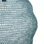 GLOBOSTAR® KENTUCKY 02355 Vintage Κρεμαστό Φωτιστικό Οροφής με Ντουί 1 x E27 AC 220-240V IP20 - Τιρκουάζ - Μ60 x Π60 x Υ90cm - Image 9