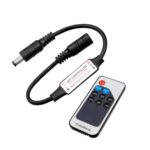 GLOBOSTAR® DIMMEROLI 73308 Dimmer με RF Ασύρματο Χειριστήριο με 1 x 6A 144W Κανάλι DC 5-24V 6A 144W Max IP20 - RF2.4Ghz - Μ25 x Π1.3 x Υ0.5cm - 2 Χρόνια Εγγύηση