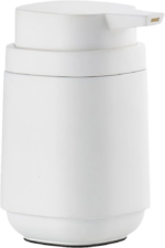 Zone Denmark Δοχείο Κρεμοσάπουνου Τσιμεντένιο/ABS 220 ml - Time White - Image 5