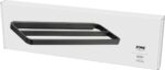 Zone Denmark Κρεμάστρα Για Πετσέτες Αλουμινίου 44x12,5x2,5 - Rim Black - Image 3