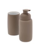 Södahl Δοχείο Κρεμοσάπουνου Stoneware 250 ml - Mono Taupe - Image 2