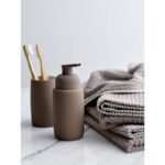Södahl Δοχείο Κρεμοσάπουνου Stoneware 250 ml - Mono Taupe - Image 5