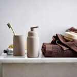 Södahl Δοχείο Κρεμοσάπουνου Stoneware 250 ml - Mono Taupe - Image 8