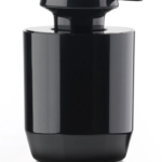 Zone Denmark Δοχείο Κρεμοσάπουνου Από Θερμοπλαστικό Φ7,8x12,4 - Suii Black