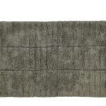 Zone Denmark Πατάκι Μπάνιου Βαμβακερό 80x50 - Tiles Olive Green