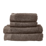Zone Denmark Πετσέτες Βαμβακερές Σετ 4 Τμχ - Classic Taupe