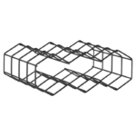 Zone Denmark Κάβα Ποτών 5 Θέσεων Μεταλλική 28,8x22,8x11,4 - Rocks Black
