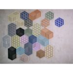 Zone Denmark Σουπλά Για Ζεστά Σκεύη Σιλικόνης 16x14 - Triangles Light Terracotta - Image 5