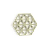 Zone Denmark Σουπλά Για Ζεστά Σκεύη Σιλικόνης 16x14 - Triangles Matcha Green - Image 2