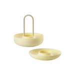 Zone Denmark Αυγοθήκες Με Βάση Σετ 4 Τμχ Φ11,2x9,5 - Singles Limestone - Image 6