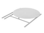Zone Denmark Πτυσσόμενο Τραπέζι Φαγητού Μεταλλικό Φ70x72 - Disc Soft Grey - Image 4