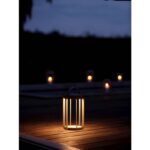 Zone Denmark Επαναφορτιζόμενο Φωτιστικό/Φανάρι Led Αλουμινίου Φ19x30 - Firefly Soft Grey Dimmable - Image 14