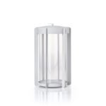 Zone Denmark Διακοσμητικό Φανάρι Μεταλλικό Φ21,5x35 - Firefly Soft Grey - Image 6