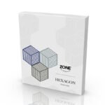 Zone Denmark Σουπλά Για Ζεστά Σκεύη Σιλικόνης Σετ 3 Τμχ 16x14 Εκ. - Hexagon Indigo/Fog/Olive Taupe - Image 4