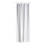 Zone Denmark Κουρτίνα Μπάνιου Υφασμάτινη 180x200 - Lux White