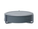 Zone Denmark Σουβέρ Σιλικόνης Σετ 6 Τμχ Ø10x3,1 - Cool Grey - Image 2