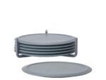 Zone Denmark Σουβέρ Σιλικόνης Σετ 6 Τμχ Ø10x3,1 - Cool Grey
