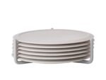Zone Denmark Σουβέρ Σιλικόνης Σετ 6 Τμχ Ø10x3,1 - Warm Grey - Image 2