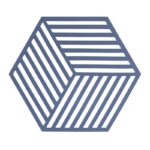 Zone Denmark Σουπλά Για Ζεστά Σκεύη Σιλικόνης 16x14 - Hexagon Denim