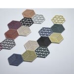Zone Denmark Σουπλά Για Ζεστά Σκεύη Σιλικόνης 16x14 - Hexagon Denim - Image 2
