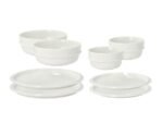 Zone Denmark Σετ Φαγητού 8 Τμχ Πορσελάνινο - Eau Offwhite - Image 4