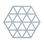 Zone Denmark Σουπλά Για Ζεστά Σκεύη Σιλικόνης 16x14 - Triangles Sky